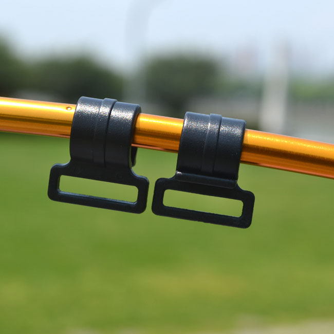 Tent accessories, thickened plastic hooks, tent pole hooks, hooks for