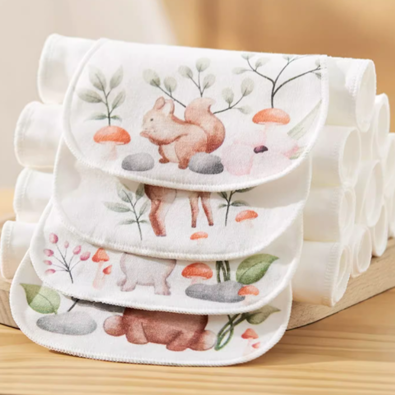 欧孕汗巾儿童纯棉幼儿园隔汗巾全棉婴幼儿宝宝吸汗巾垫背巾止汗巾