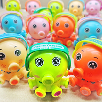 Clockwork toy beep mouth little octopus rotating cartoon infant boy boy girl baby one two three years old net red stall