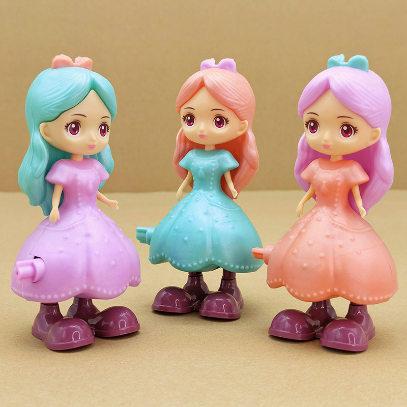 Classic Nostalgia on string clockwork Children's toys Bouncing Rocking Little Princess Cartoon Cute-Cute Puzzle Baby 1-3-Taobao