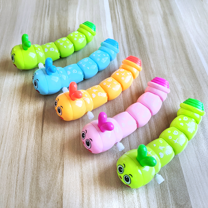 Upper Chord Clockwork Baby Puzzle up to the hot selling netball Red Toy Baby Gift of the Stuffed Animal Hair Caterpillar