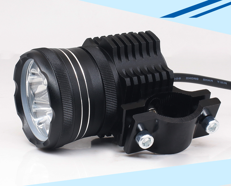 Đèn xe máy phụ trợ đèn led chiếu sáng chói đèn flash xe máy đèn xe wave alpha
