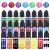 Кристаллическая капля гель цвет эссенция ультрафиолетовая смола прозрачная драгоценный цвет цвет мелкий цвет краситель универсальный цвет пигмент пигмент пигмент