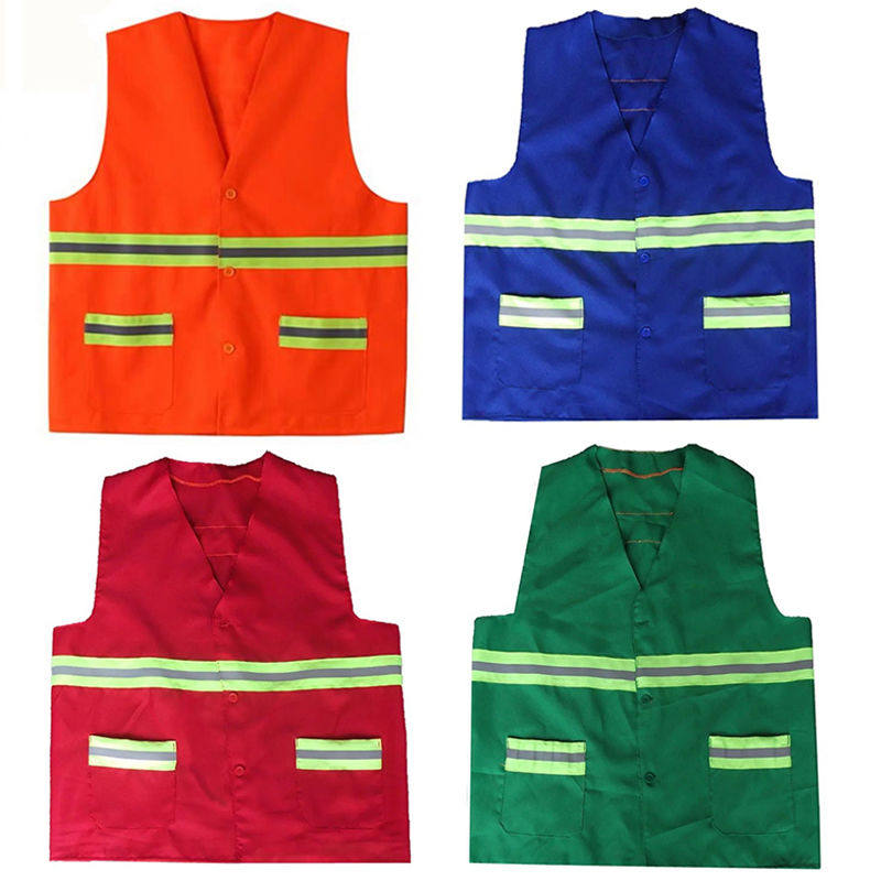 Sanitation vest reflective vest safety clothing reflective strip work clothes traffic sanitation vest night travel protective clothing