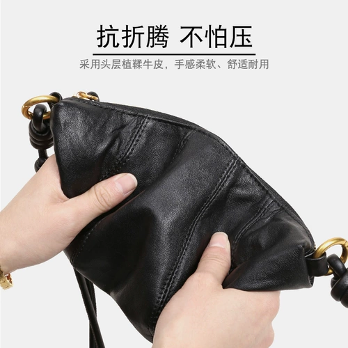 Кожаная сумка на одно плечо, сумка через плечо, премиум класс, из натуральной кожи