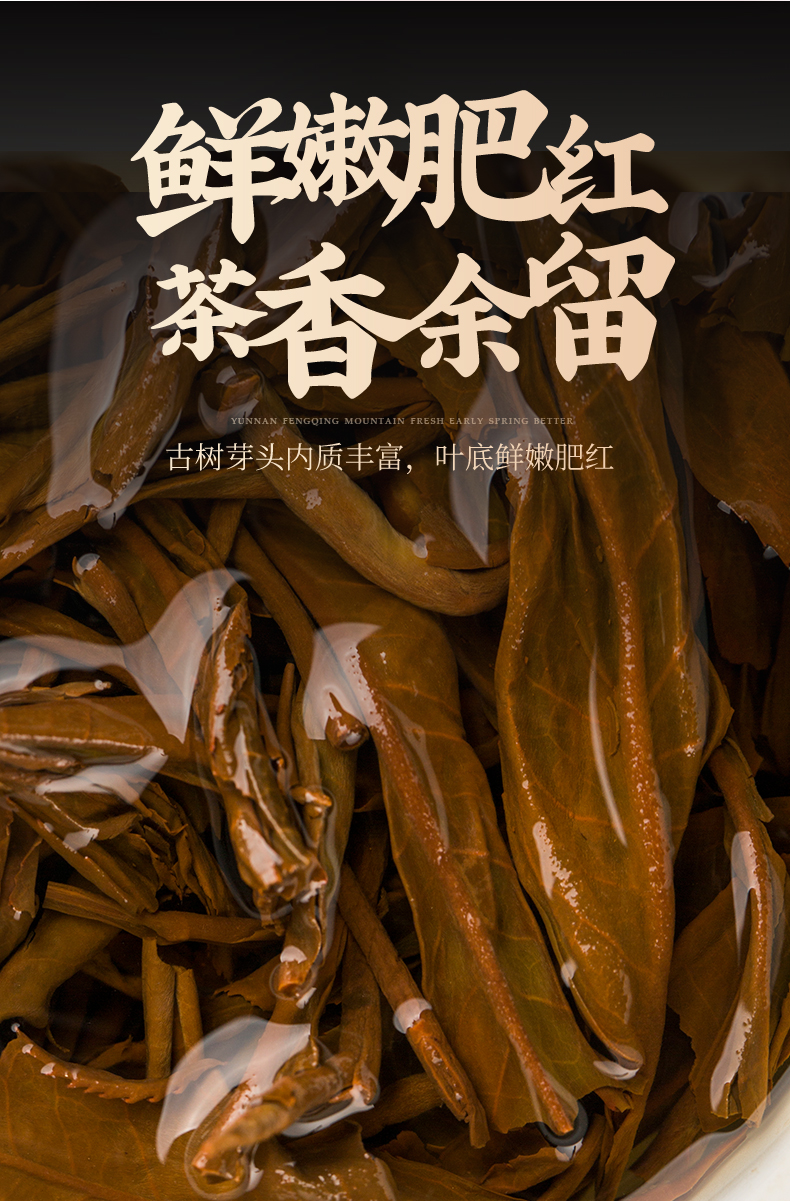 【古陌】云南工夫滇红茶红鹦春茶