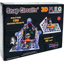 Snap Circuits - 3D M E G Electronics Discovery Kit SC-3DMEG
