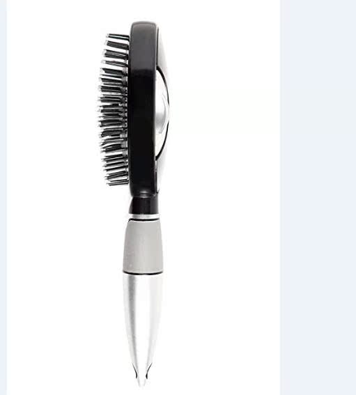 Qwik Clean Self Cleansing Hair Brush-Easy Clean Retractable