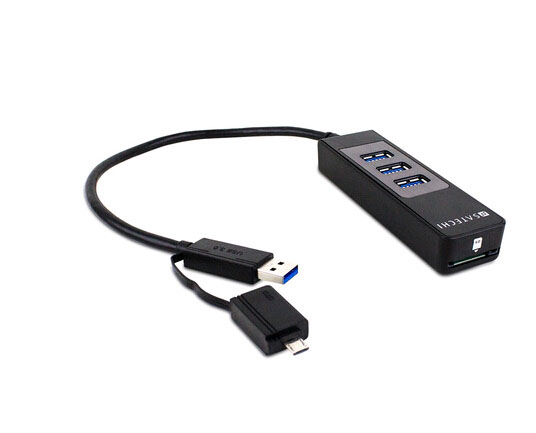 Satechi B00K7F8PVE USB 3 0 Hub card reading machine hub 3USB OTG SD