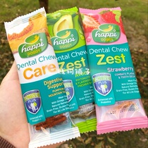 6 free 1 Singapore happi doggy dog tooth bone Fruit tooth cleaning stick 4 inches single pack