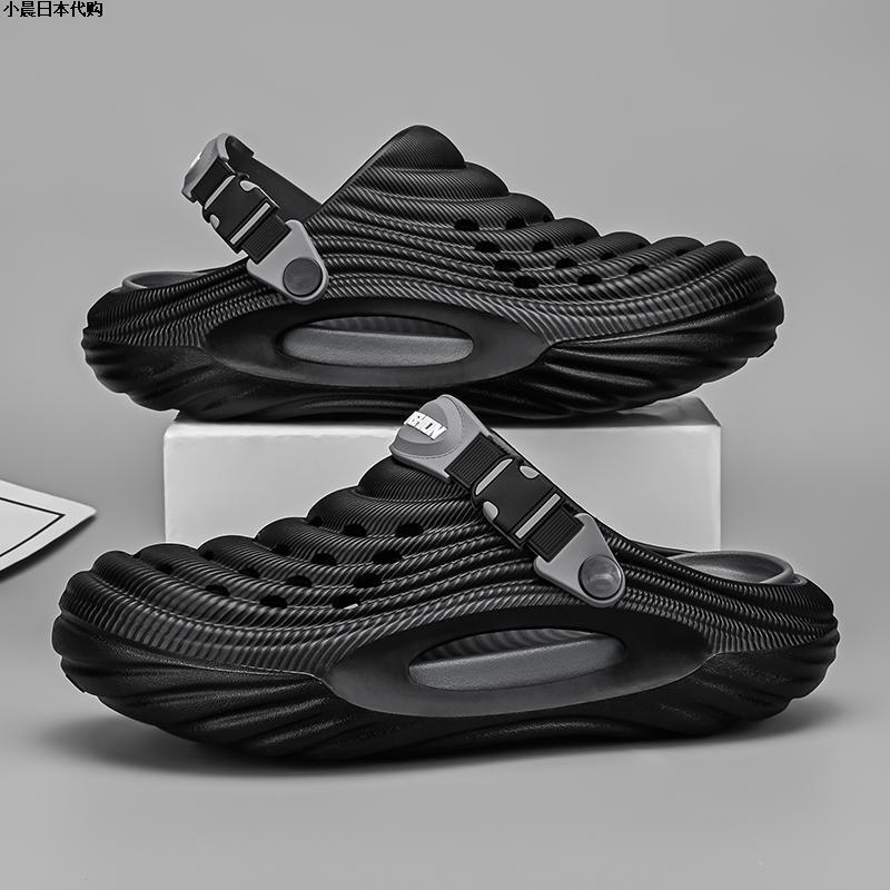 Japanese Db Slippers for Men, Dual-Use for Outdoor Driving and Beach, Men's Summer Non-Slip Driving Closed-Toe Sandals