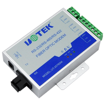Yutai UT-2578SM RS232 485 422 single mode single fiber converter A-end fiber cat Light cat