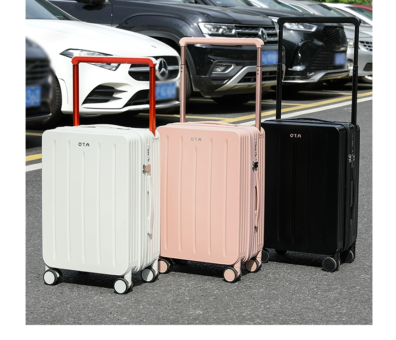 OTA rộng xe đẩy vali nữ mới 20-inch màu đỏ tía lên máy bay vali cưới hộp của hồi môn mẹ hộp vali giá rẻ