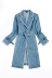 Ngôi sao Guli Nazha cùng phong cách quần áo phụ nữ thu đông mới 2020 Xu hướng áo khoác gió denim dài trung bình giản dị của Hàn Quốc - Trench Coat Trench Coat