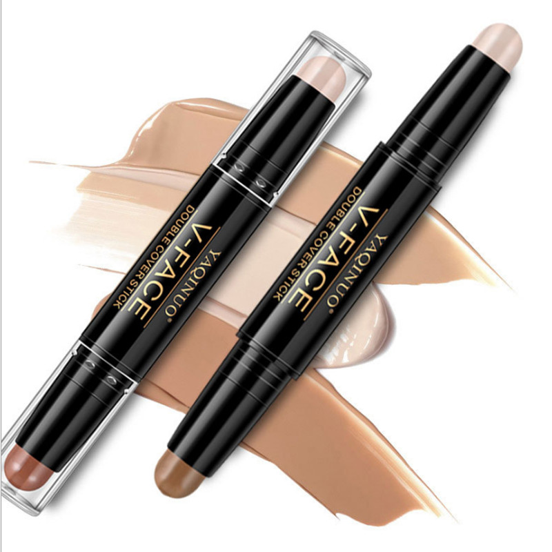 Li Jiaqi recommends repair stick double-headed high-gloss dual-use combination silhouette powder brightening nose shadow eyebrow pencil concealer beginner
