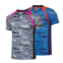 Special Price Li Ning Tennis Basketball Badminton Ping-pong Sports Fashion Casual Wear Men Speed Dry Training Blouses Short Sleeves