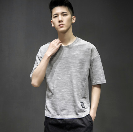 夏季半袖官网店铺花官方旗舰店男装森马A21T
