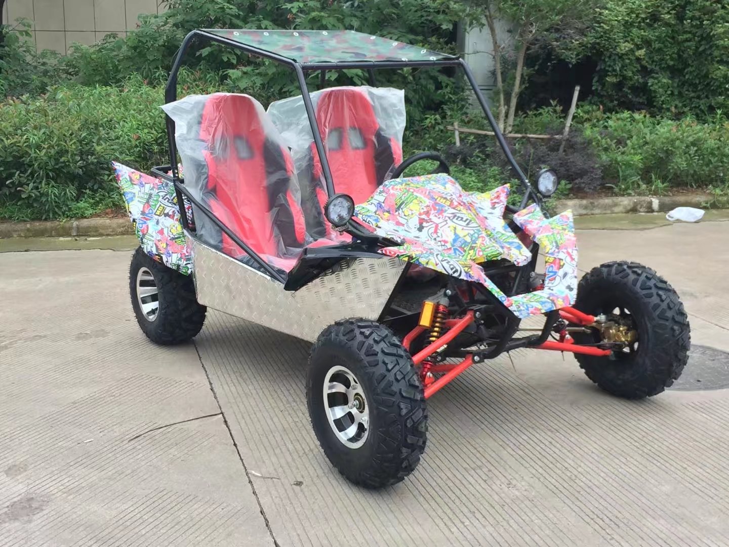 2018 mới mọi địa hình off-road bốn bánh dành cho người lớn ATV người lớn kart xe máy xăng tự động xe cào cào mini 125cc
