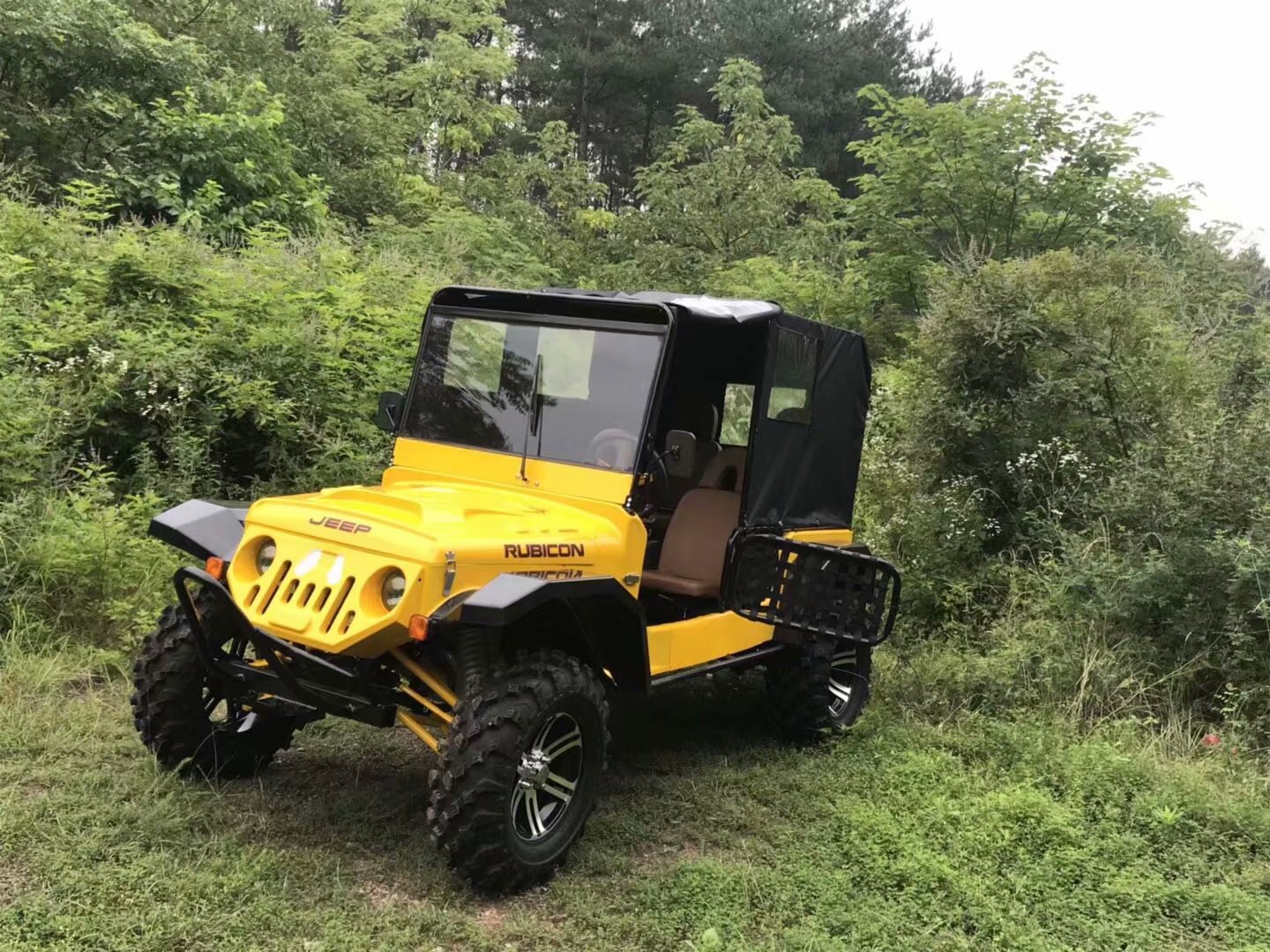 Wrangler ATV bốn chỗ ngồi hoàn toàn khép kín mới trên mọi địa hình xe điện nhỏ