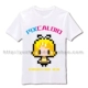 Gemini Miki Lianhuan hoạt hình anime hoạt hình ngắn tay áo đôi anime T-shirt băng lụa cotton tay áo ngắn