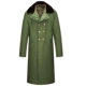 Удлиненный бархатный съемный стиль армейского зеленого зеленого цвета с защитой от дождя