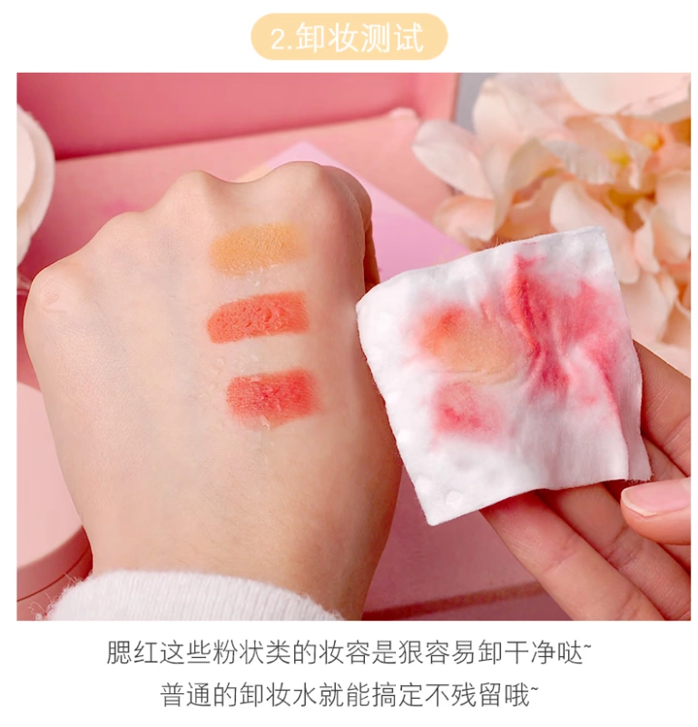 Judydoll Orange Blossom Gradient Blush 03 Dream Peach Apricot Orange Trolor Natural nude Makeup Yellow Girl White - Blush / Cochineal