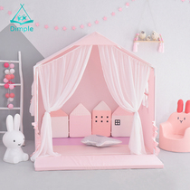 Dimple childrens tent girl Big princess room indoor game room Reading corner Toy castle bed artifact