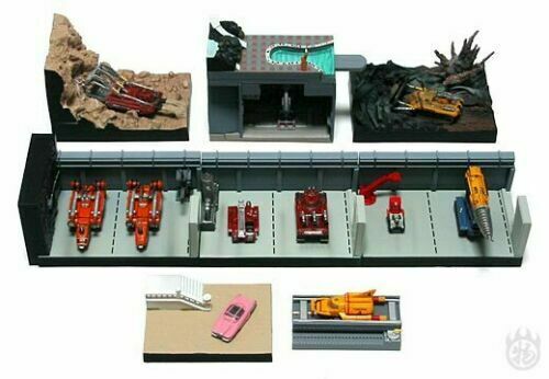 Konami Thunderbird Special Forces Thunderbird Rescue Team Anime Scene Box Egg Toy Japanese Version in Stock