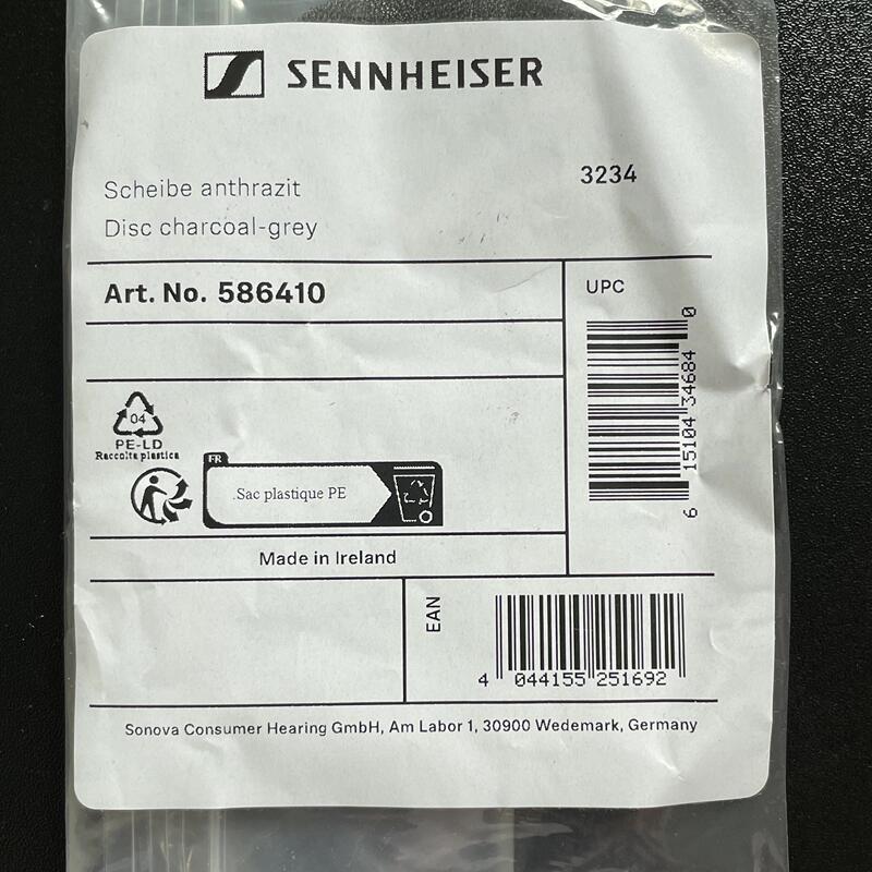 Sennheiser Hd600/Hd650/Hd580/Hd660S Original Sound Isolation Foam Pads (Pair)