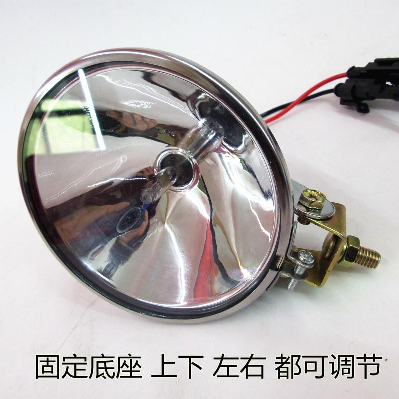 Xe máy Xe máy Xe điện Sửa đổi đèn Xenon 100W Đèn Xenon 12V 48V 14cm Đèn pha ngoài