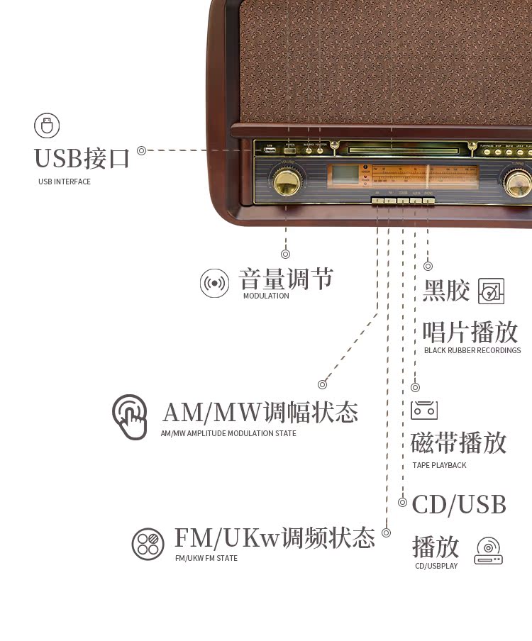 đầu đĩa than linn klimax lp12	 Máy ghi âm cổ bằng gỗ nguyên khối âm thanh retro LP máy ghi âm LP máy CD cũ đài phát thanh Bluetooth phòng khách - Máy hát 	đầu đĩa than cao cấp