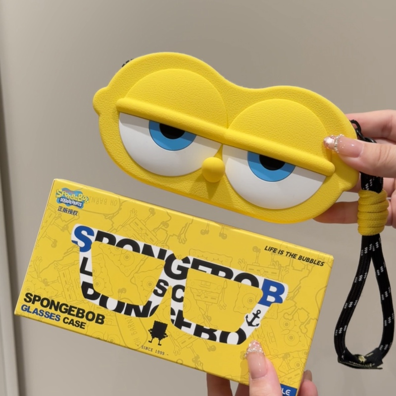 Spongebob Squarepants Series Gift Portable Glasses Storage Bag New Cute Coin Purse Sunglasses Bag Silicone Bag Zw Spongebob Squarepants Series Gift Portable Glasses Storage Bag New Cute Coin Purse Sunglasses Bag Silicone Bag Zw