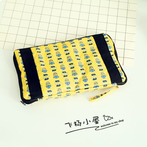 Công suất lớn dễ thương cá tính hoạt hình di động với túi du lịch gấp túi du lịch có thể được đưa vào trường hợp xe đẩy vali cao cấp
