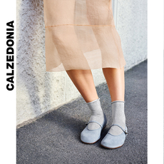 короткие носки calzedonia卡泽意袜25早春女休闲舒适璀璨闪片时尚无边短袜dc0339