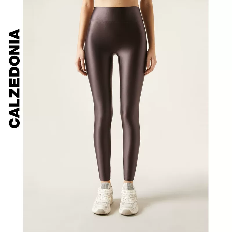CALZEDONIA Казеиy Соки весна и осень женская мода шелковистое прикосновение лосины акульи штаны MODP1203