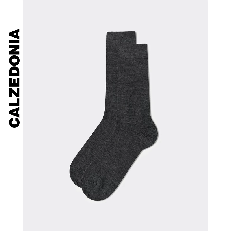 CALZEDONIA Kaze Итальянские носки весна новые мужские удобные шерстяные тёплые носки средней длины UC0074A