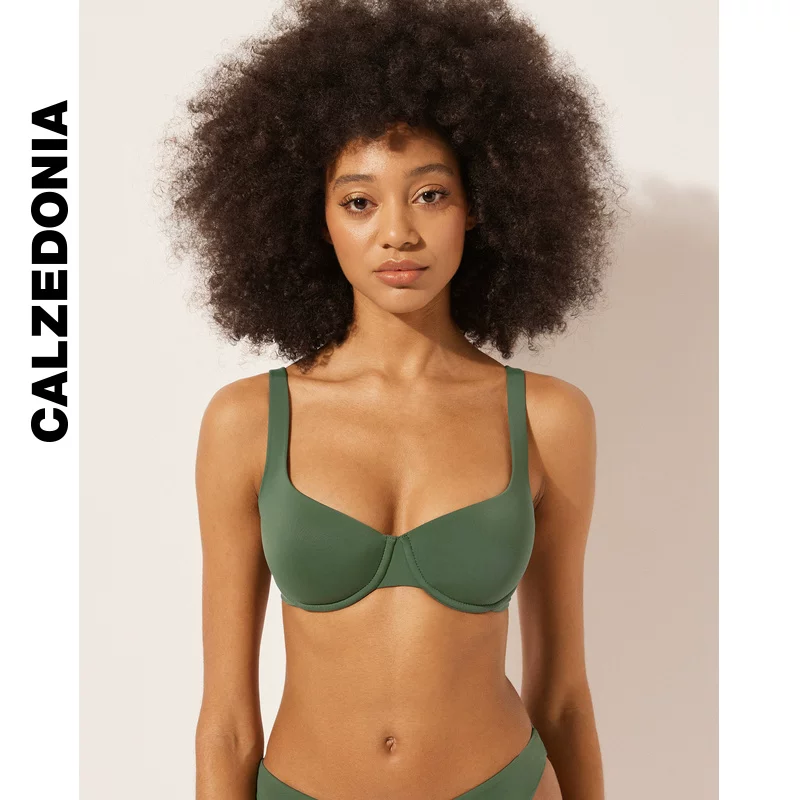 CALZEDONIA Kaze носки летние женские морское побережье отдых секси seamless бикини разделенный купальник плавки 1888