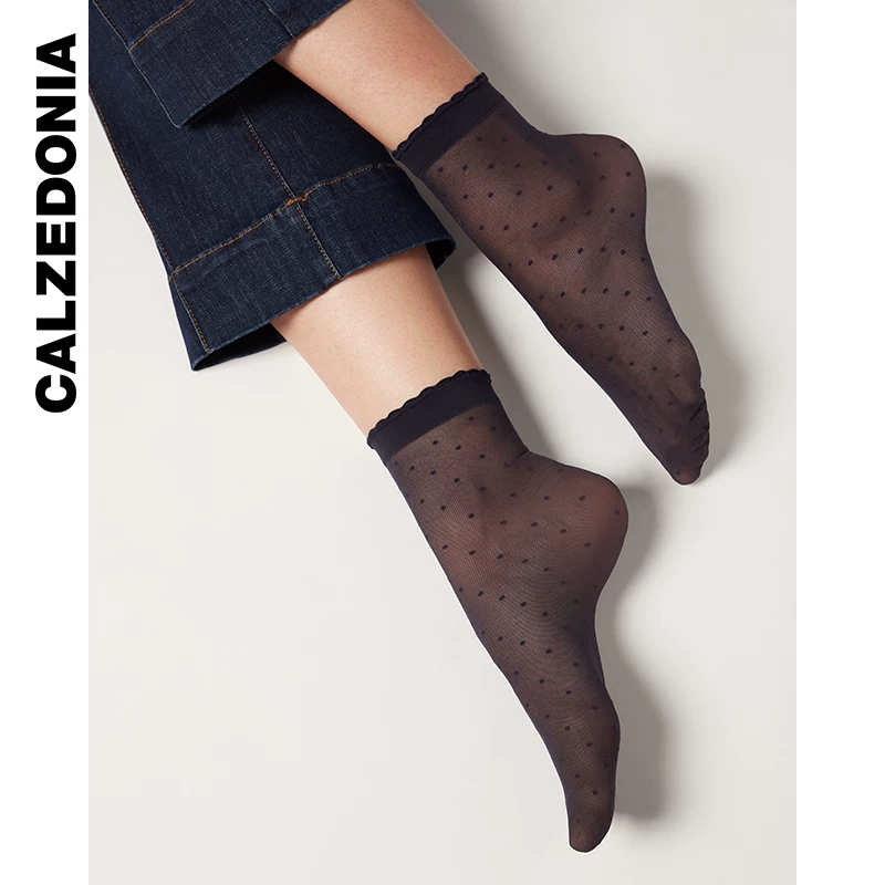 Калцедония Носки женские тонкие стильные модные светлые Matte Socks MODZ0233