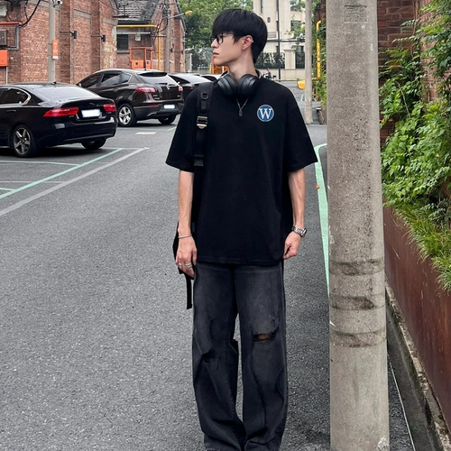 Летняя хлопковая сексуальная футболка с коротким рукавом