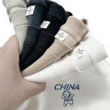 Tide, утепленный зимний свитшот, оверсайз, круглый воротник