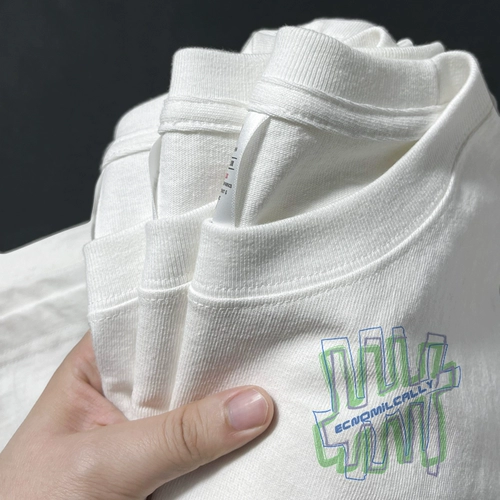 Белый хлопковый лонгслив для влюбленных, парная одежда, толстовка, оверсайз, в американском стиле