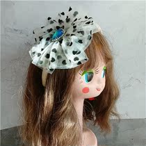 Non-refundable and clear stock vintage a variety of British medieval retro fashion exaggerated wide-brimmed flower headband hairpin