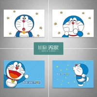 Наклейки на коробку Doraemon, распределительные наклейки для пожарных гидрантов слабого тока, декоративные креативные самоклеящиеся водонепроницаемые наклейки на стену