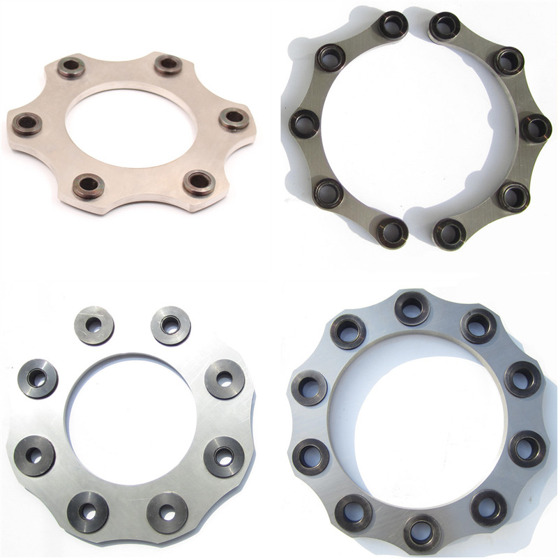 Stainless steel diaphragm SJM type elastic diaphragm coupling flexible lamination plum blossom outer diameter 300 inner laser 3 days