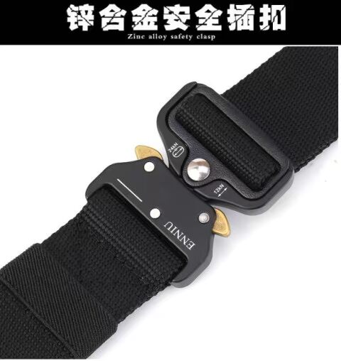 ENNIU mới 3,8 phát hành nhanh khóa an toàn ngoài trời vành đai ngoài khô nhanh quần tinh khiết vành đai đào tạo vành đai đào tạo - Thắt lưng thắt lưng công an