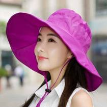 Rain hat Canopy Rain riding rain-proof caps Collapse blinding sun Hat sun hat sun hat children summer household dd