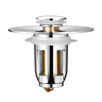 Washbasin pool washbasin leaking plug small diameter push-type old-fashioned pool deodorant universal spring core drainer