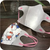 Трехмерная одноразовая детская мультяшная дышащая медицинская маска, 3D