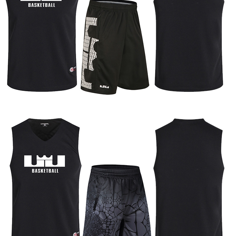 James Lakers số 23 đồng phục bóng rổ phù hợp với áo vest không tay rộng vai áo thể thao bóng rổ túi lưới đựng bóng rổ