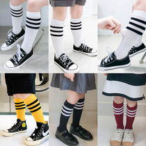 Di Camnon Children Socks Summer Thin cotton in pure cotton Silo Socks Boy Girl baby Summer Student mesh Long cylinder